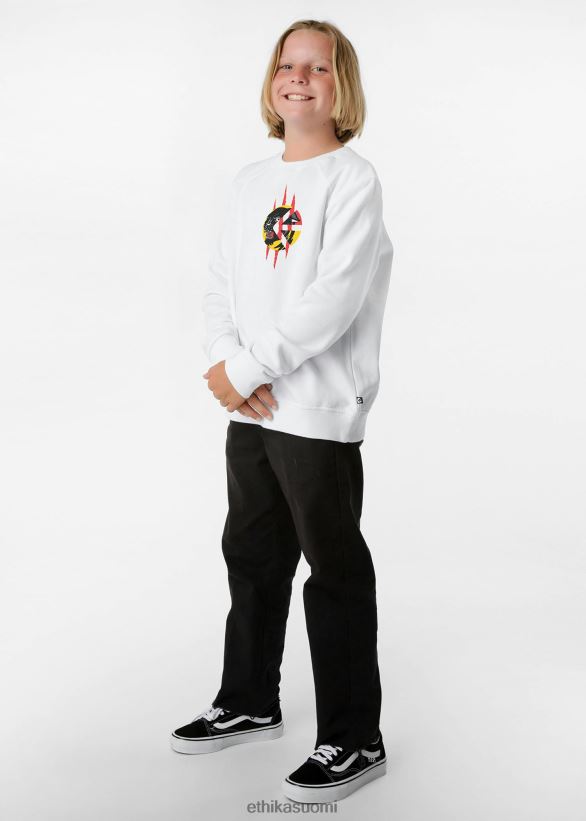 vaatetus Ethika valkoinen pyöreä kaula - nopea lakko pojat Z448DV2025