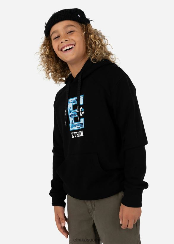 vaatetus Ethika villapaita huppari e block pojat Z448DV2017