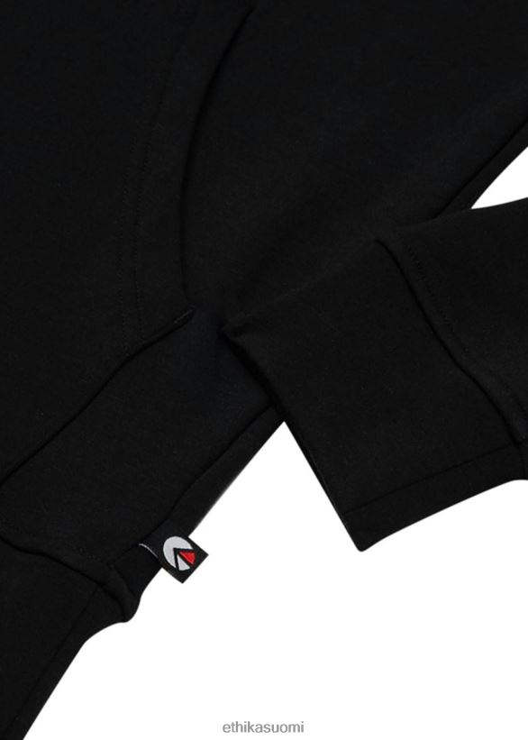 vaatetus Ethika villapaita huppari musta pojat Z448DV2019