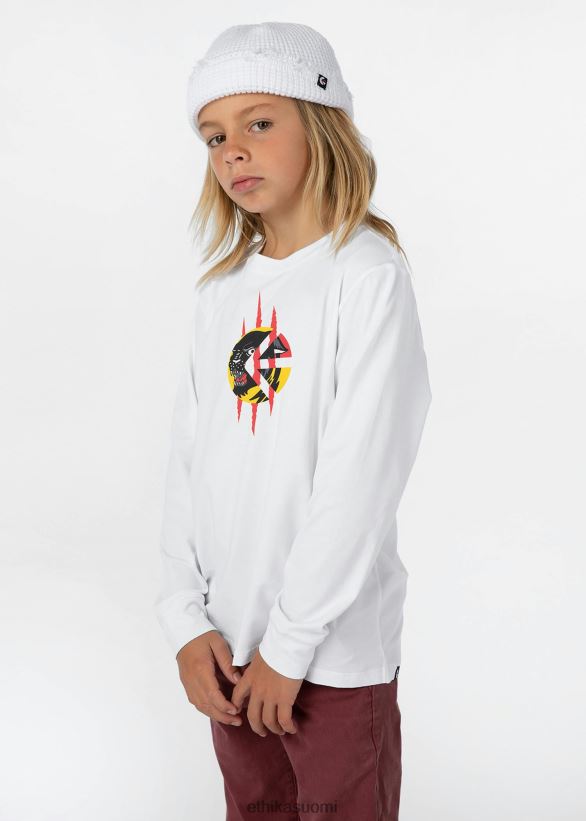 vaatetus Ethika pitkähihainen - graafinen t-paita quick strike t-paita valkoinen pojat Z448DV2015