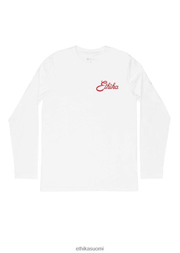 vaatetus Ethika pitkähihainen - graafinen tee americana tee valkoinen pojat Z448DV2012