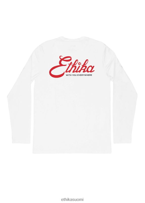 vaatetus Ethika pitkähihainen - graafinen tee americana tee valkoinen pojat Z448DV2012