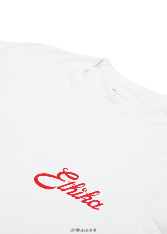 vaatetus Ethika pitkähihainen - graafinen tee americana tee valkoinen pojat Z448DV2012