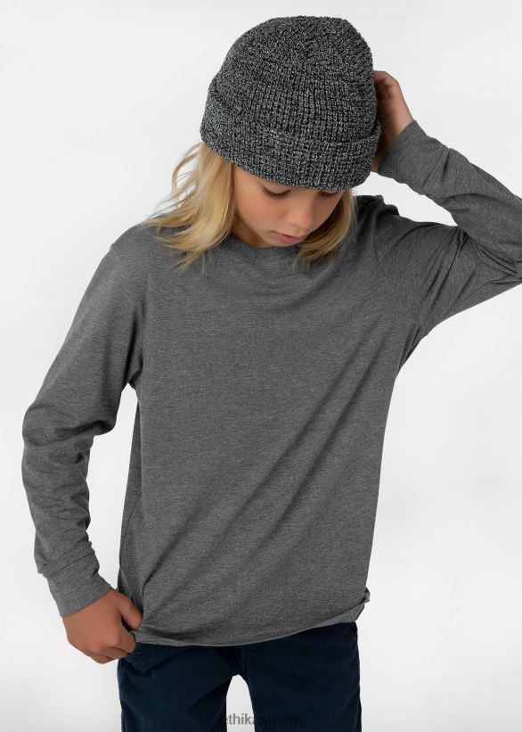 vaatetus Ethika pitkähihainen - klassinen istuvuus modaali T-kanerva pojat Z448DV2006