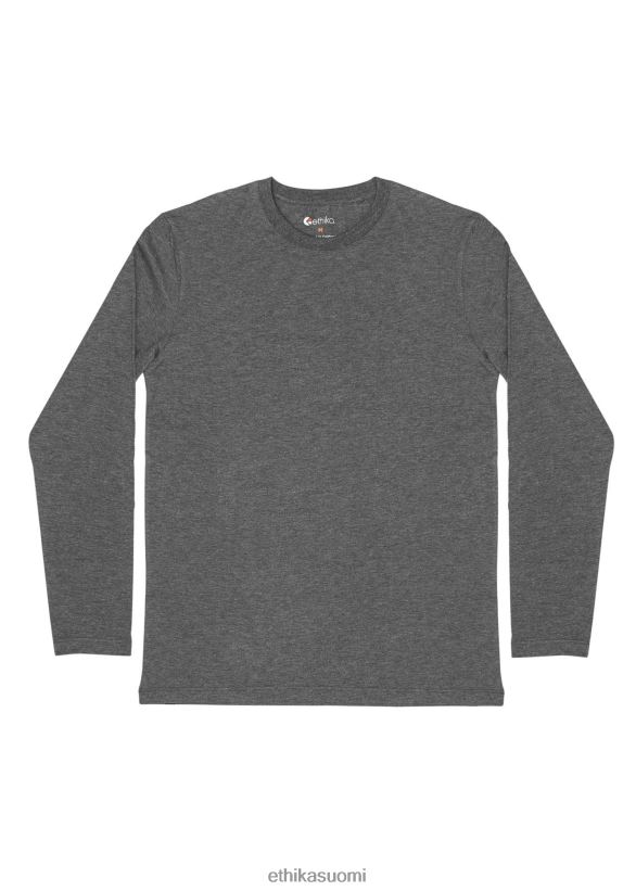 vaatetus Ethika pitkähihainen - klassinen istuvuus modaali T-kanerva pojat Z448DV2006