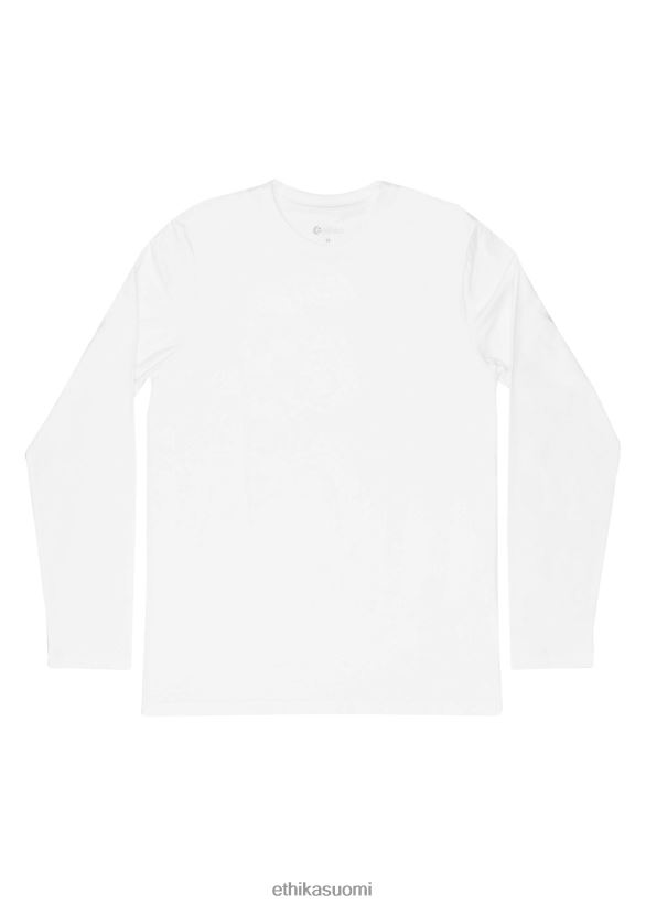 vaatetus Ethika pitkähihainen - klassinen malli, valkoinen pojat Z448DV2007