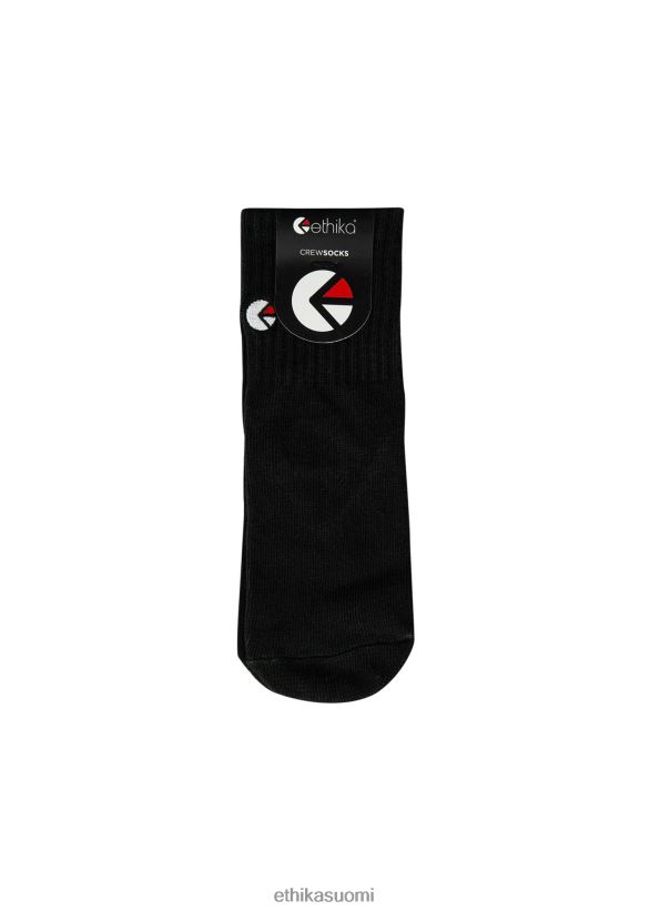 Lisätarvikkeet Ethika crew socks crew - musta taaperot Z448DV1996