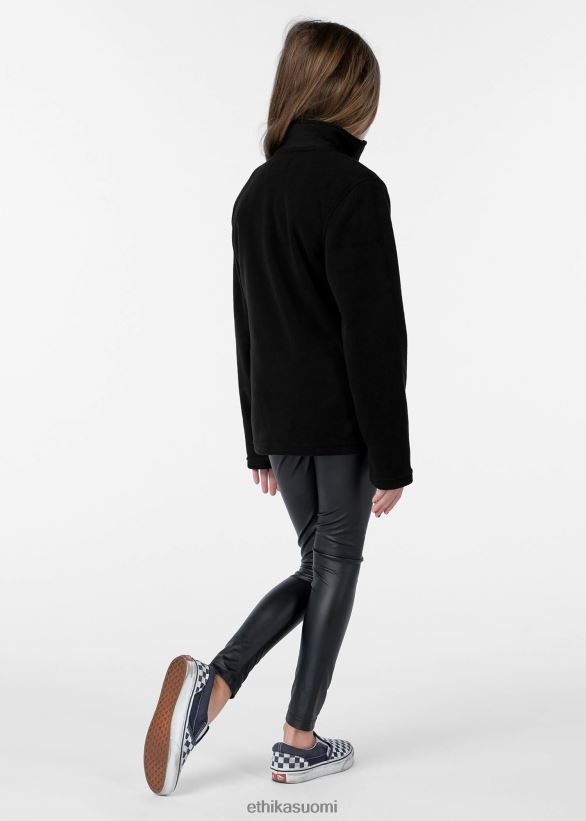 vaatetus Ethika musta mikrofleecetakki tytöt Z448DV2033
