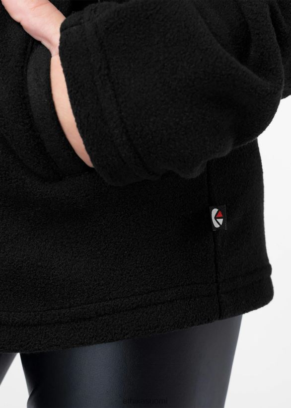 vaatetus Ethika musta mikrofleecetakki tytöt Z448DV2033