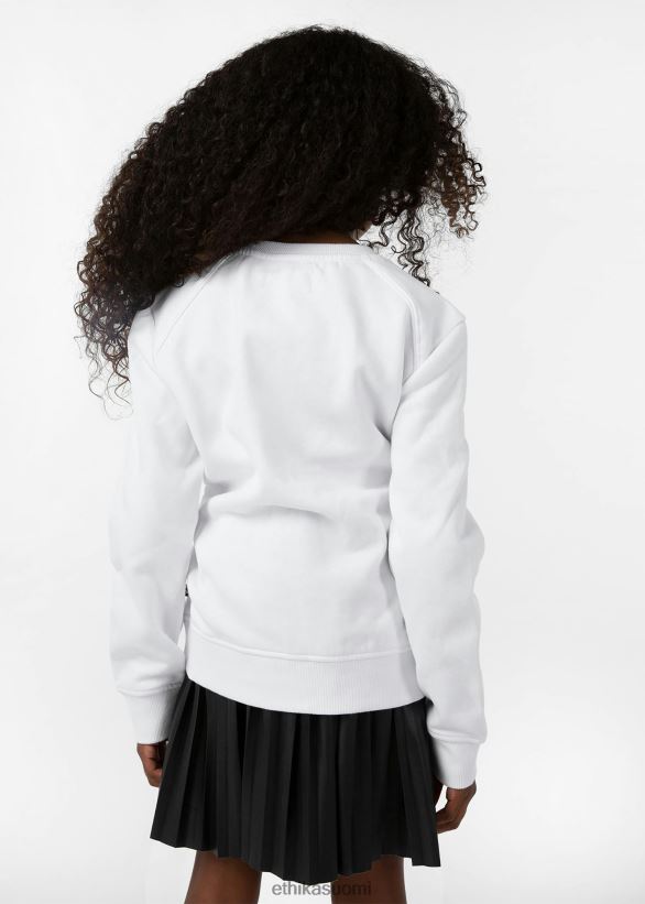 vaatetus Ethika valkoinen i tiger crew kaulasta tytöt Z448DV2027