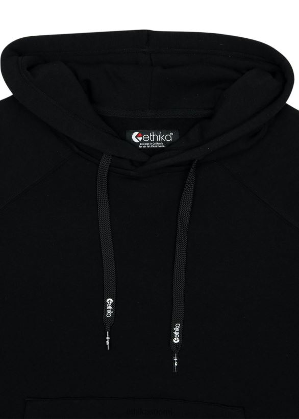 vaatetus Ethika villapaita huppari musta tytöt Z448DV2029