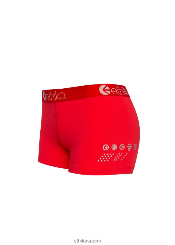 vaatetus Ethika jr staple subzero performance neon red tytöt Z448DV1700