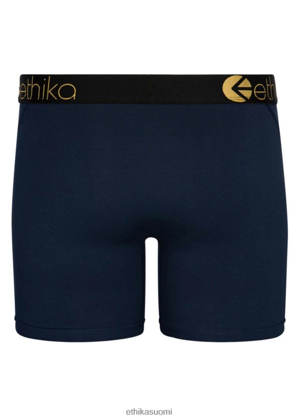 vaatetus Ethika keskimodaali - laivaston kultainen lurex miehet Z448DV271