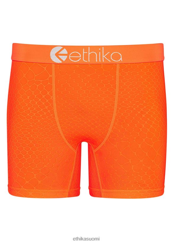 vaatetus Ethika mid kohokuvioitu python print - oranssi miehet Z448DV263