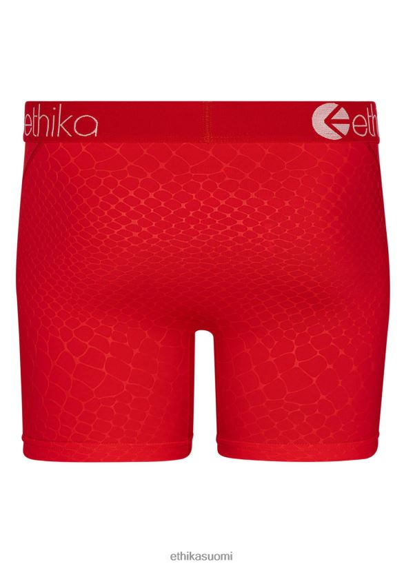 vaatetus Ethika mid kohokuvioitu python print - punainen miehet Z448DV262