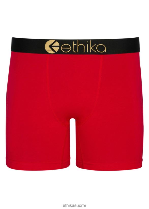 vaatetus Ethika mid modal - red gold lurex miehet Z448DV270