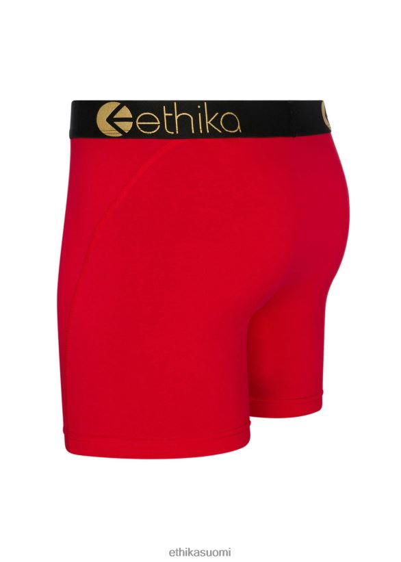 vaatetus Ethika mid modal - red gold lurex miehet Z448DV270
