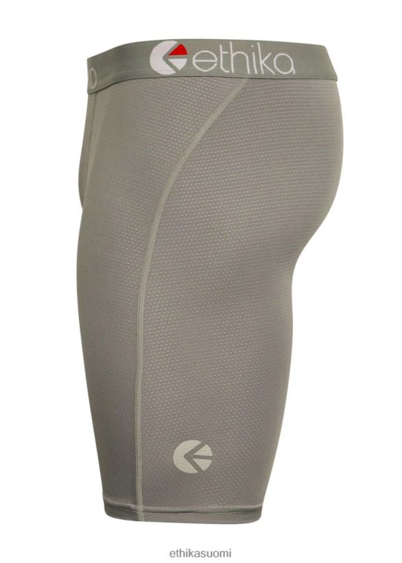 vaatetus Ethika katkottua mikroverkkoa - tummanharmaa miehet Z448DV364