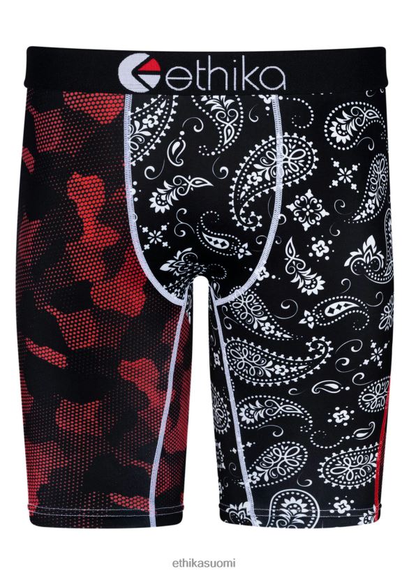 vaatetus Ethika katkottua paisley-verkkoa miehet Z448DV95