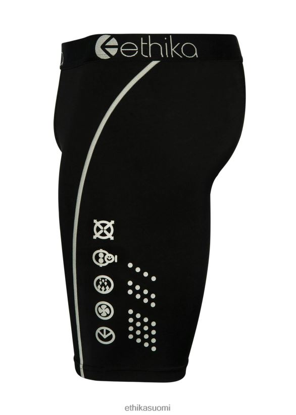 vaatetus Ethika perussuorituskyky - musta miehet Z448DV334