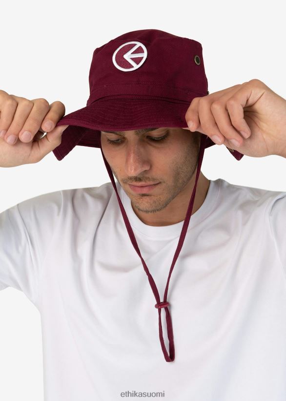 Lisätarvikkeet Ethika boonie hattu - kastanjanruskea miehet Z448DV685