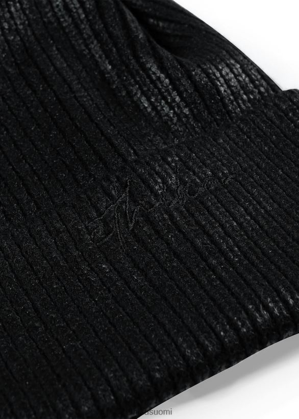 Lisätarvikkeet Ethika pom beanie - musta shimmer miehet Z448DV687