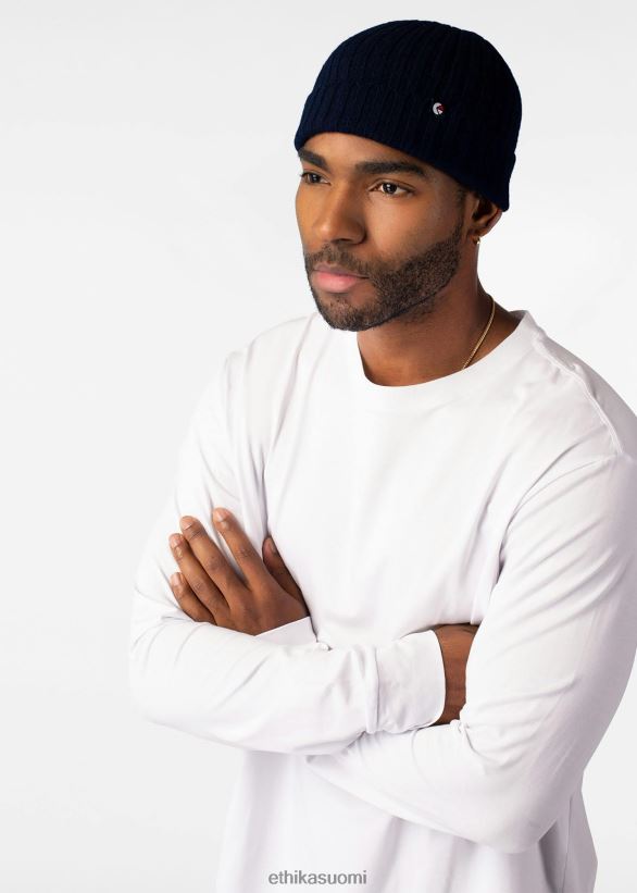 Lisätarvikkeet Ethika villa taitettava pipo - laivasto miehet Z448DV718