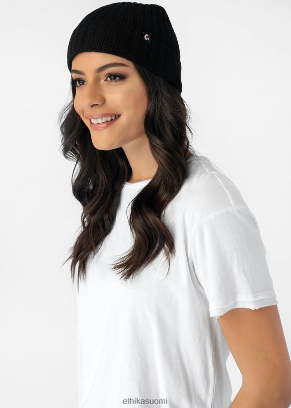 Lisätarvikkeet Ethika villapipo - musta miehet Z448DV708