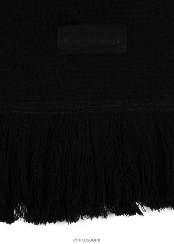 Lisätarvikkeet Ethika 100% kashmir huivi - musta miehet Z448DV725