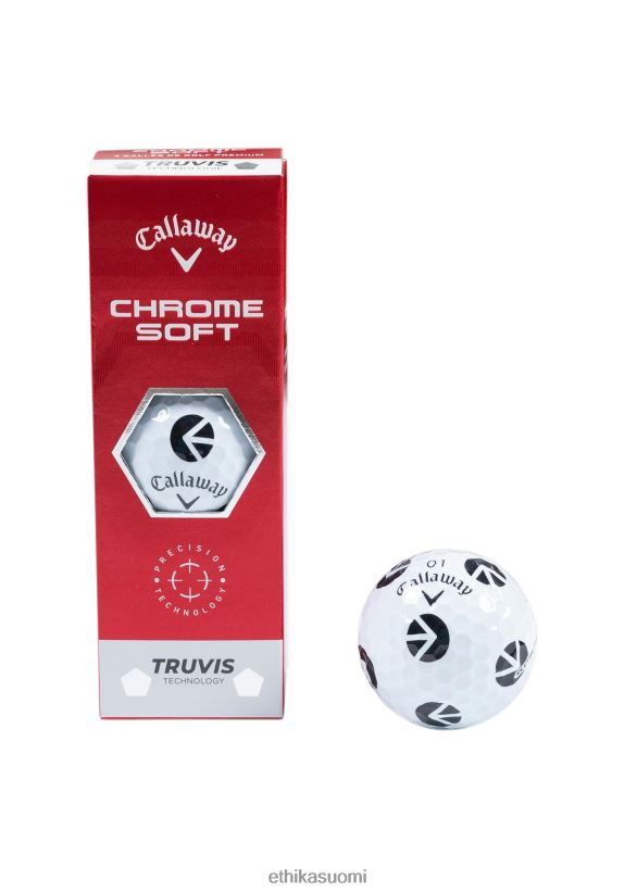 Lisätarvikkeet Ethika golfpallot callaway - kromi pehmeä valkoinen miehet Z448DV736