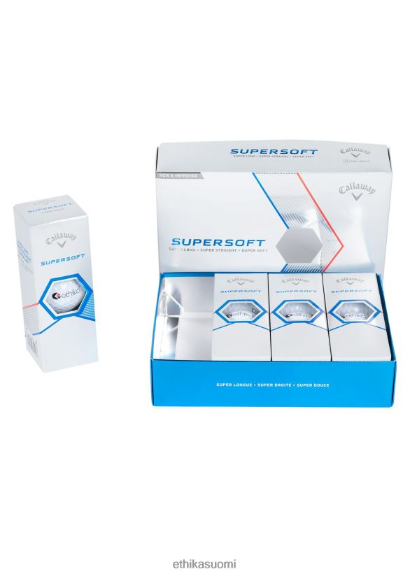 Lisätarvikkeet Ethika golfpallot callaway - superpehmeä valkoinen miehet Z448DV733