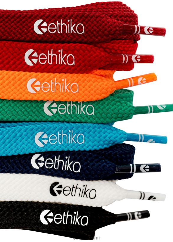 Lisätarvikkeet Ethika kengännauhavyö vakiona - 8 kpl miehet Z448DV722