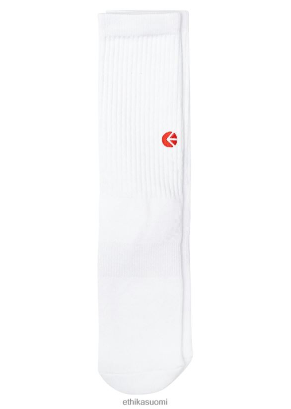 Lisätarvikkeet Ethika crew socks crew - punainen logo miehet Z448DV515