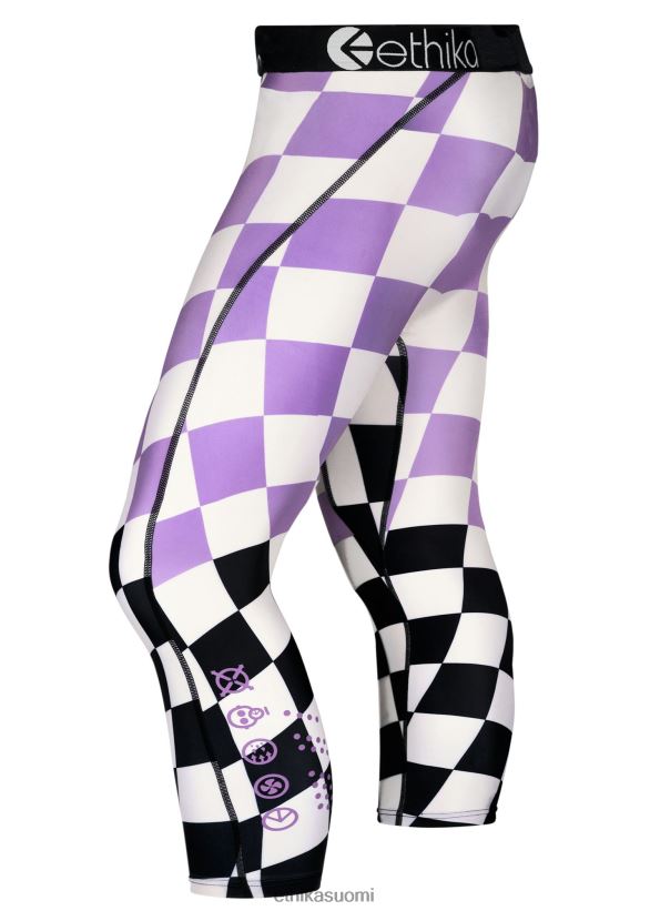 vaatetus Ethika 3/4 tiukka pakkassuoritus - ruudullinen e miehet Z448DV625