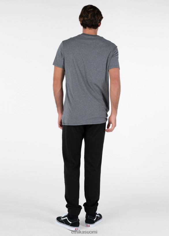 vaatetus Ethika collegehousut mustat - pitkät miehet Z448DV622