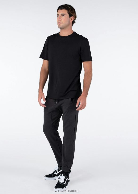 vaatetus Ethika collegehousut tummanharmaa - lyhyt miehet Z448DV621