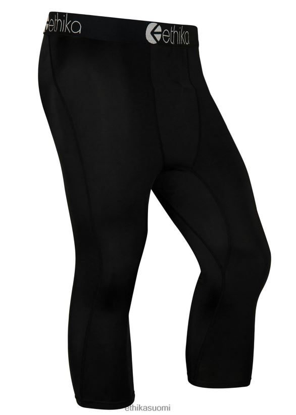 vaatetus Ethika tiukka 3/4 pakkasta - musta miehet Z448DV629