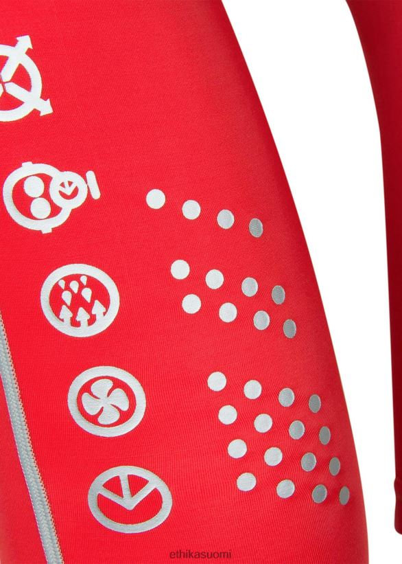 vaatetus Ethika tiukka 3/4 pakkasta - neonpunainen miehet Z448DV630