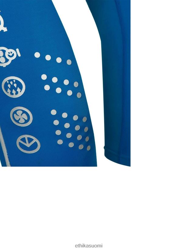 vaatetus Ethika tiukka 3/4 pakkasta - neonsininen miehet Z448DV631