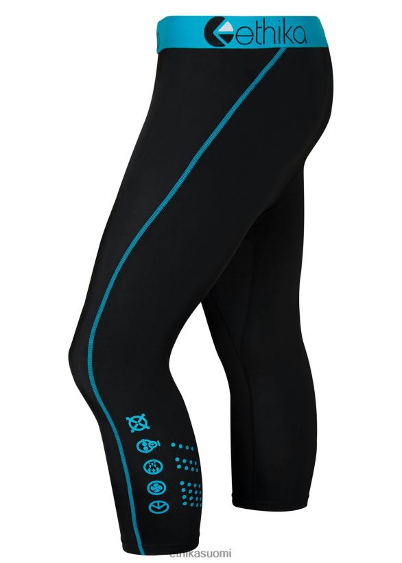 vaatetus Ethika tiukka 3/4 pakkasta - sininen miehet Z448DV634