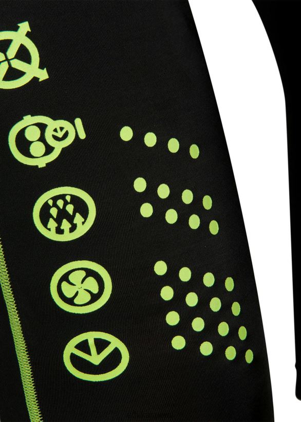 vaatetus Ethika tiukka 3/4 pakkasta - vihreä miehet Z448DV635