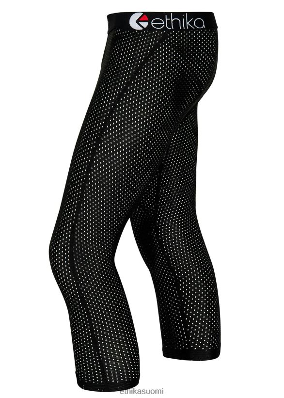 vaatetus Ethika tiukka 3/4 virtausteho - musta miehet Z448DV644