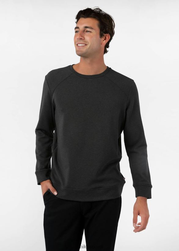 vaatetus Ethika premium pyöreä kaula - tummanharmaa miehet Z448DV599