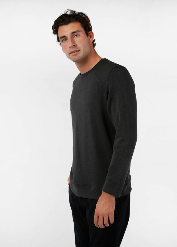 vaatetus Ethika premium pyöreä kaula - tummanharmaa miehet Z448DV599