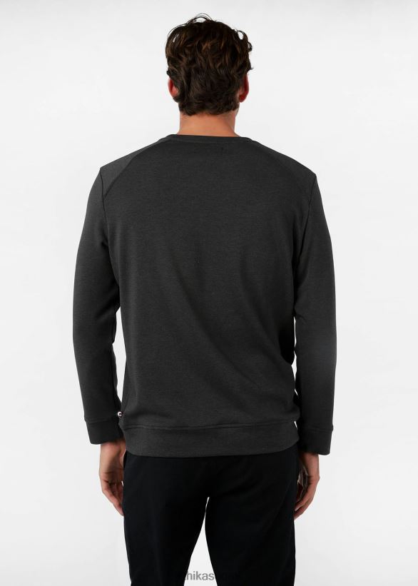 vaatetus Ethika premium pyöreä kaula - tummanharmaa miehet Z448DV599