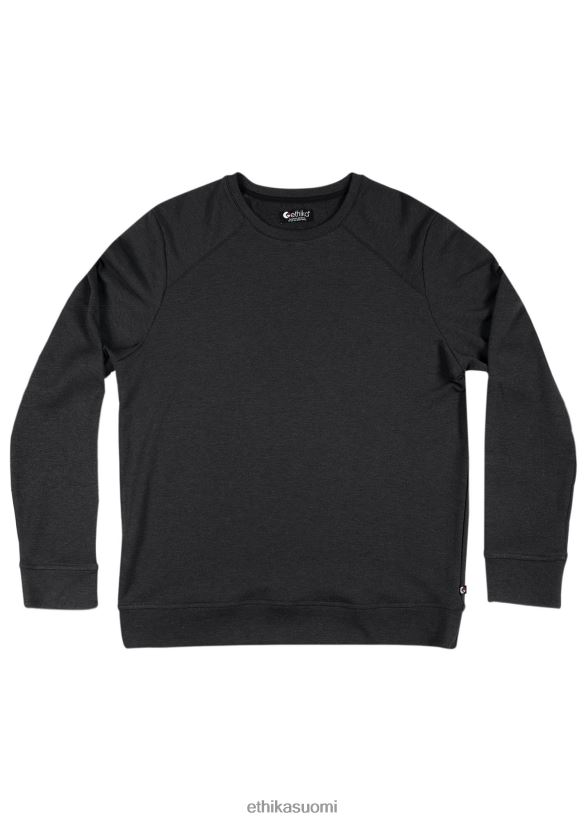 vaatetus Ethika premium pyöreä kaula - tummanharmaa miehet Z448DV599