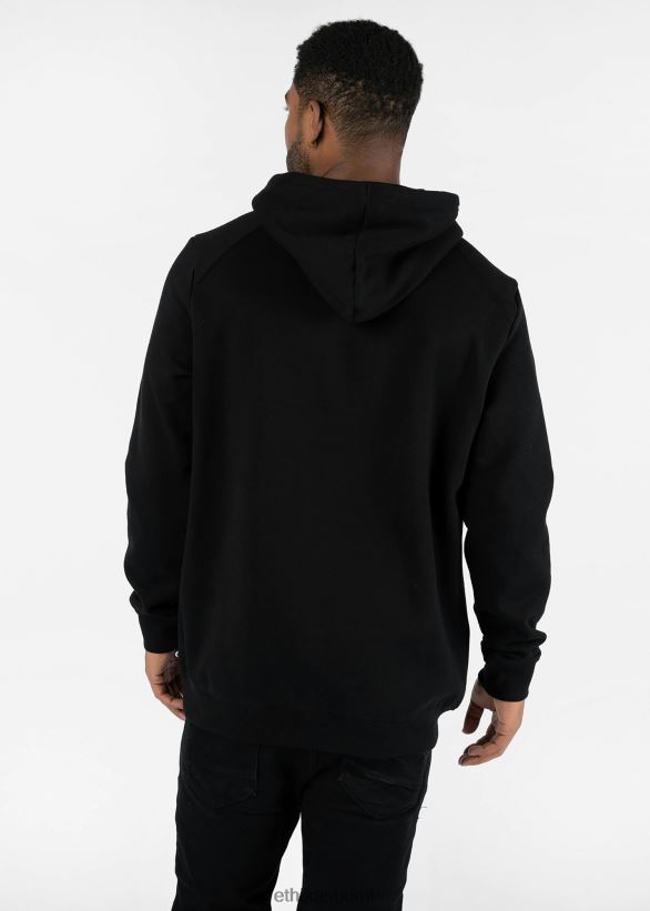 vaatetus Ethika villapaita huppari musta - logo miehet Z448DV601