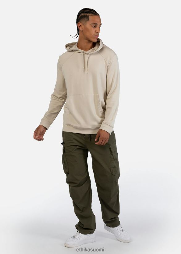 vaatetus Ethika villapaita huppari premium - aavikon hiekka miehet Z448DV594