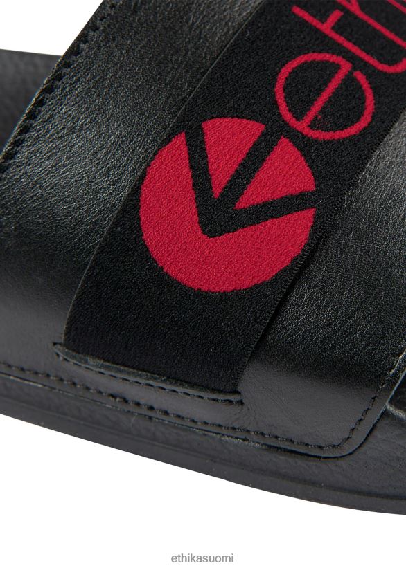 jalkineet Ethika diat - musta/punainen miehet Z448DV747