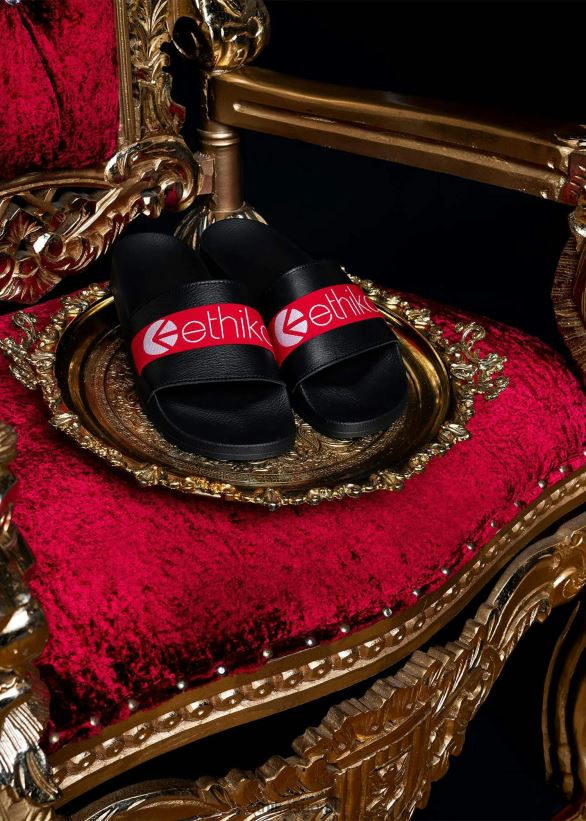 jalkineet Ethika diat - punainen miehet Z448DV750